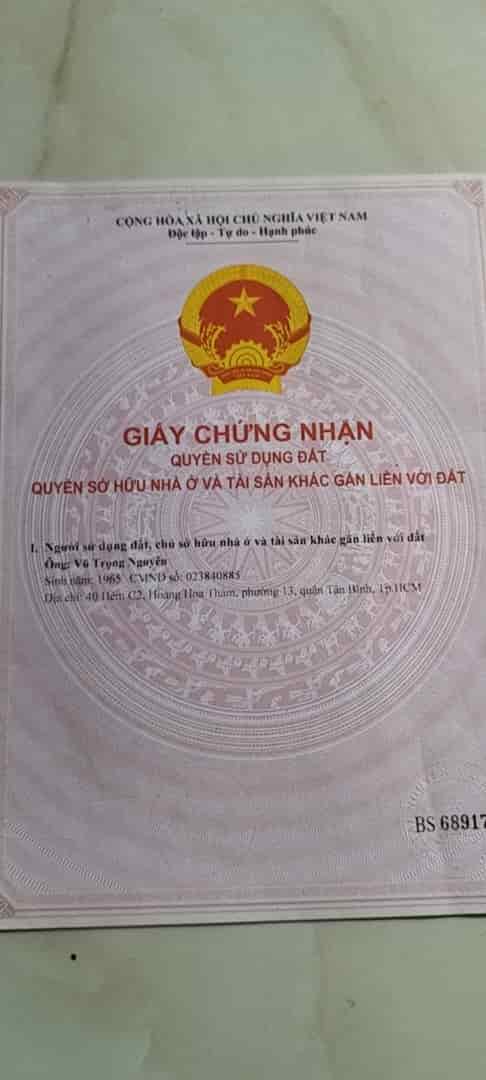 Nhà đẹp, giá tốt, chính chủ cần bán nhanh căn nhà vị trí tại xã Xuân Thới Sơn, huyện Hóc Môn