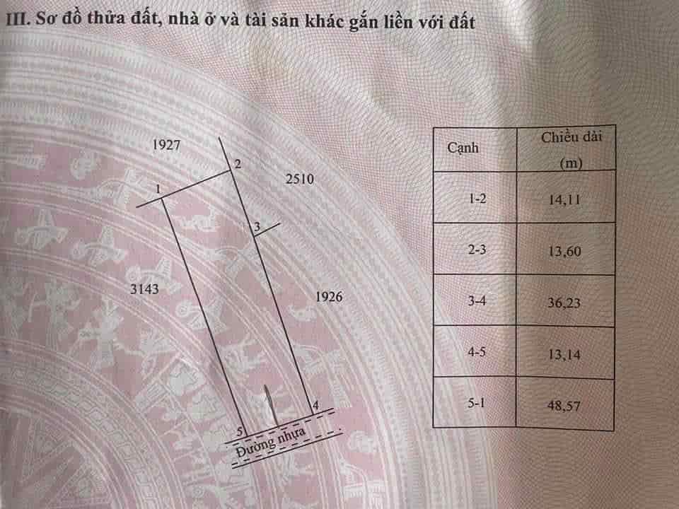 Chính chủ bán nhanh lô đất tại ấp trà on, xã Huyền Hội, huyện Càng Long, Trà Vinh