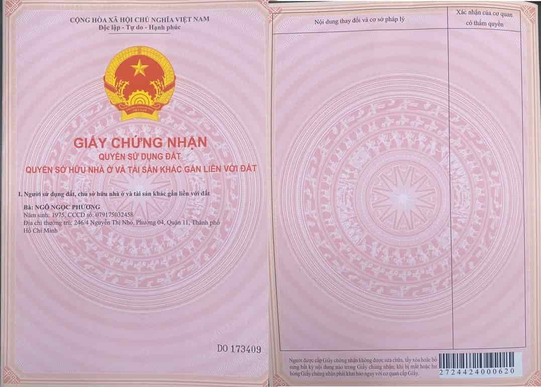 Nhà đẹp, chính chủ cần bán nhanh căn nhà đẹp vị trí tại quận 11, TPHCM