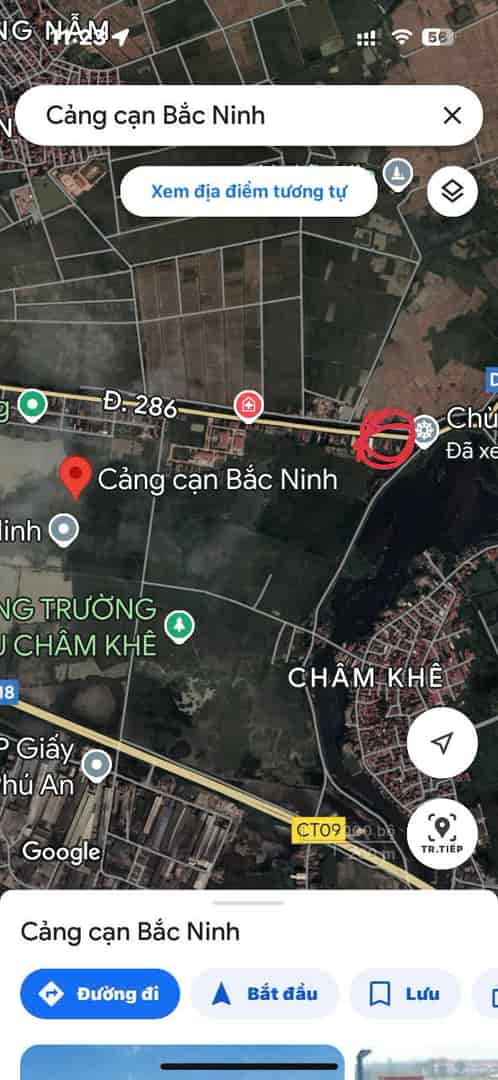 Chính chủ cần bán lô đất vị trí đẹp tại đường 286, phong Khê Giáp Kđtm Khúc Xuyên Tp Bắc Ninh