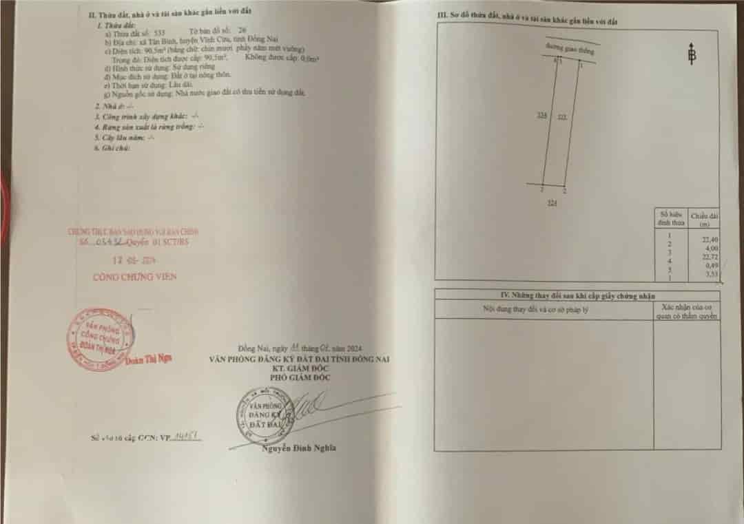 Cần Bán nhà mới hoàn thiện vị trí đẹp tại ấp Bình Ý, Xã Tân Bình, Vĩnh Cửu, Đồng Nai