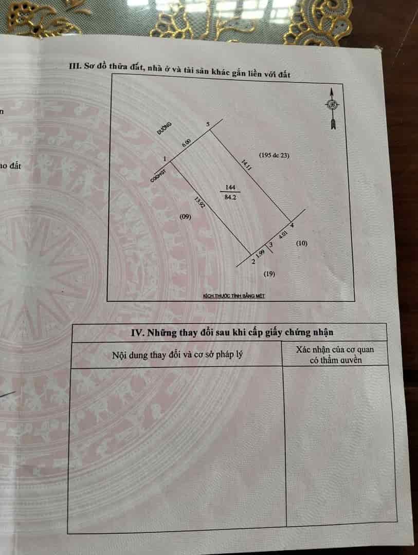 Bán căn nhà 2 tầng tại phường Hưng Bình, Thành phố Vinh, Nghệ An