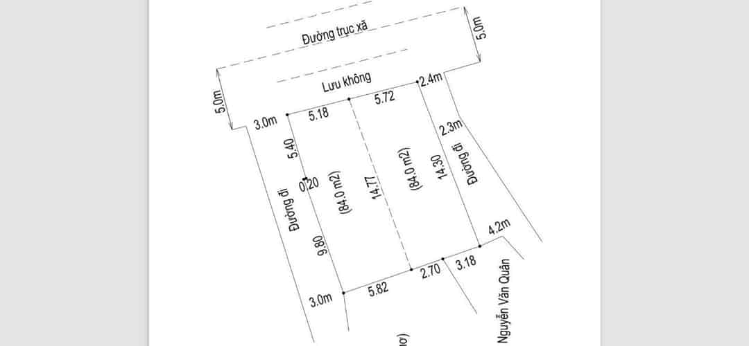 Lô góc mặt kinh doanh 84 m2 giá chỉ nhỉnh 3 tỉ, ra hàng siêu phẩm mặt tiền kinh doanh, sát QL6