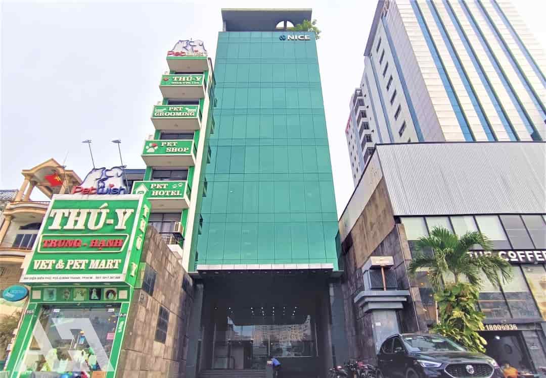 Bán tòa nhà hầm 10 tầng, mt Điện Biên Phủ đoạn siêu rộng 120m, dt 10x38.5m, view Landmark81