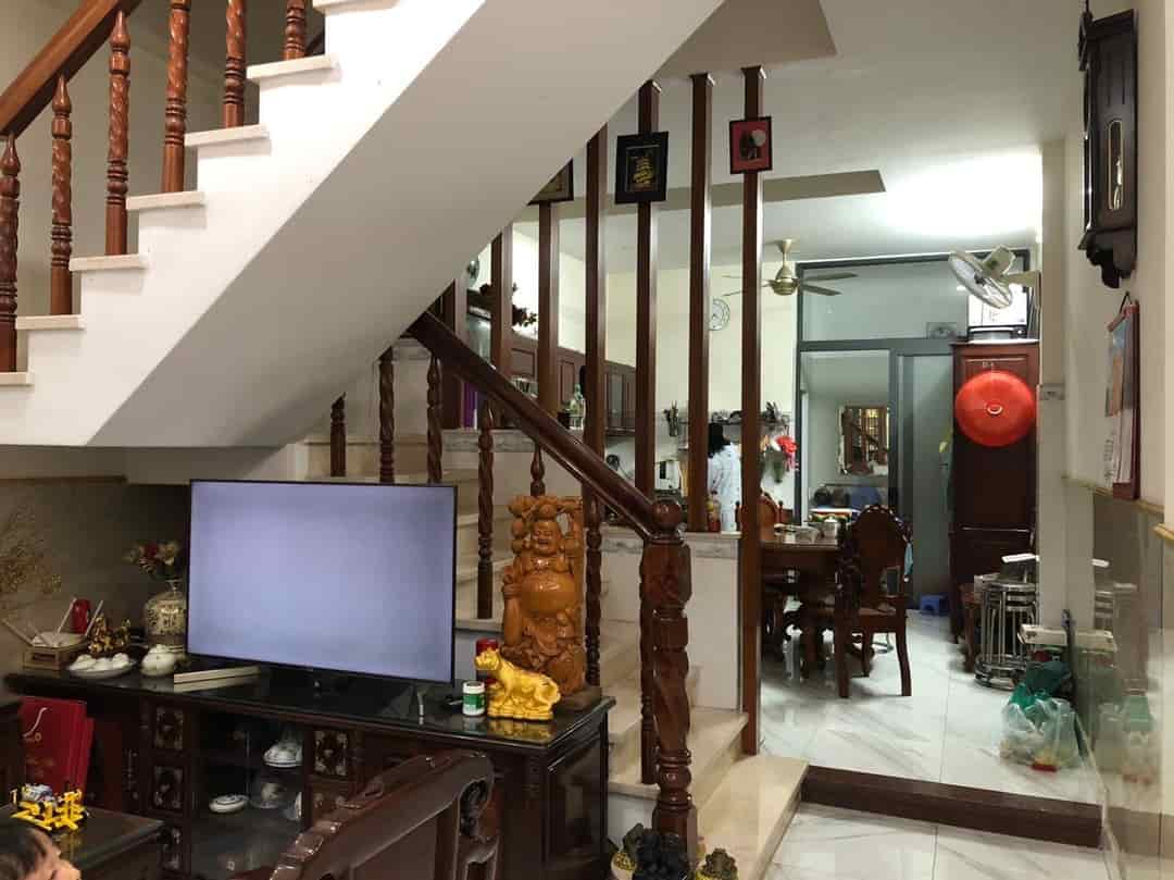 Nhà hẻm 6m Vũ Tùng, 80m2, trệt, 2 lầu ST thông Bùi Hữu Nghĩa, giá 9.5 tỷ TL ít