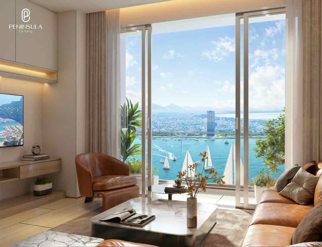 Căn hộ view trực diện sông hàn, sổ hồng vĩnh viễn, vốn chỉ 750 triệu (30%) bàn giao full nội thất