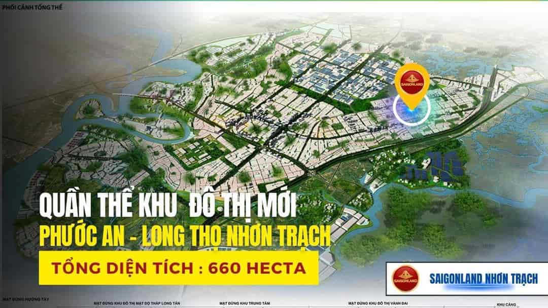 Công ty Saigonland Nhơn Trạch, mua bán đất nền sổ sẵn dự án Hud Nhơn Trạch Đồng Nai
