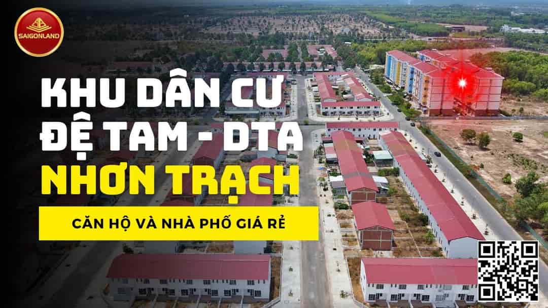 Saigonland Nhơn Trạch bán gấp căn nhà 100m2 khu dân cư Đệ Tam Nhơn Trạch Đồng Nai