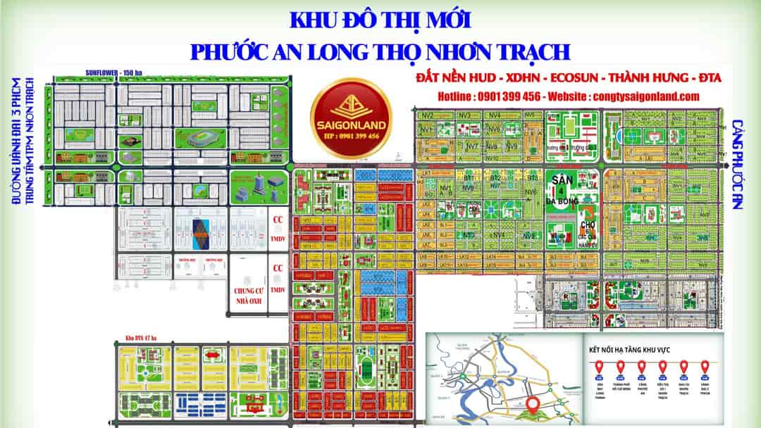 CÙNG SAIGONLAND TÌM KIẾM CƠ HỘI ĐẦU TƯ VÀ AN CƯ TẠI TPM NHƠN TRẠCH