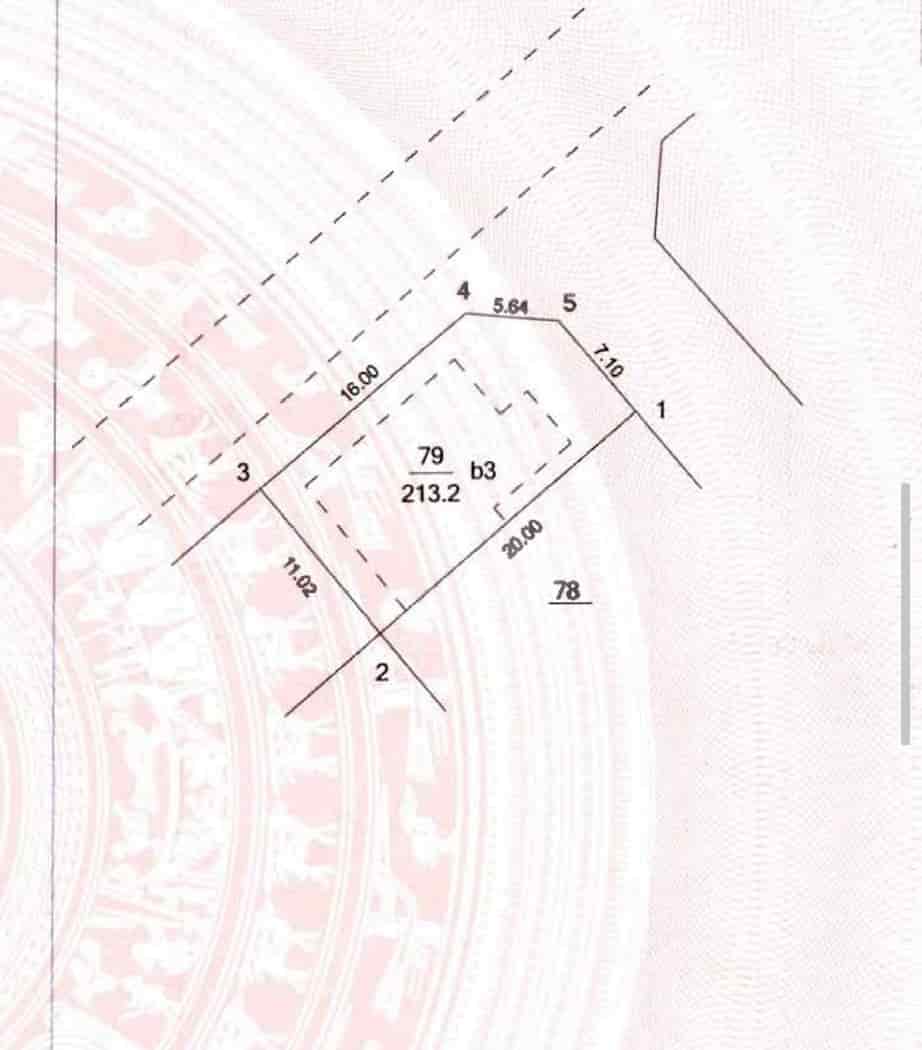 Bán lô góc biệt thự Văn Phú Hà Đông 213m2, 4 tầng 2x tỷ