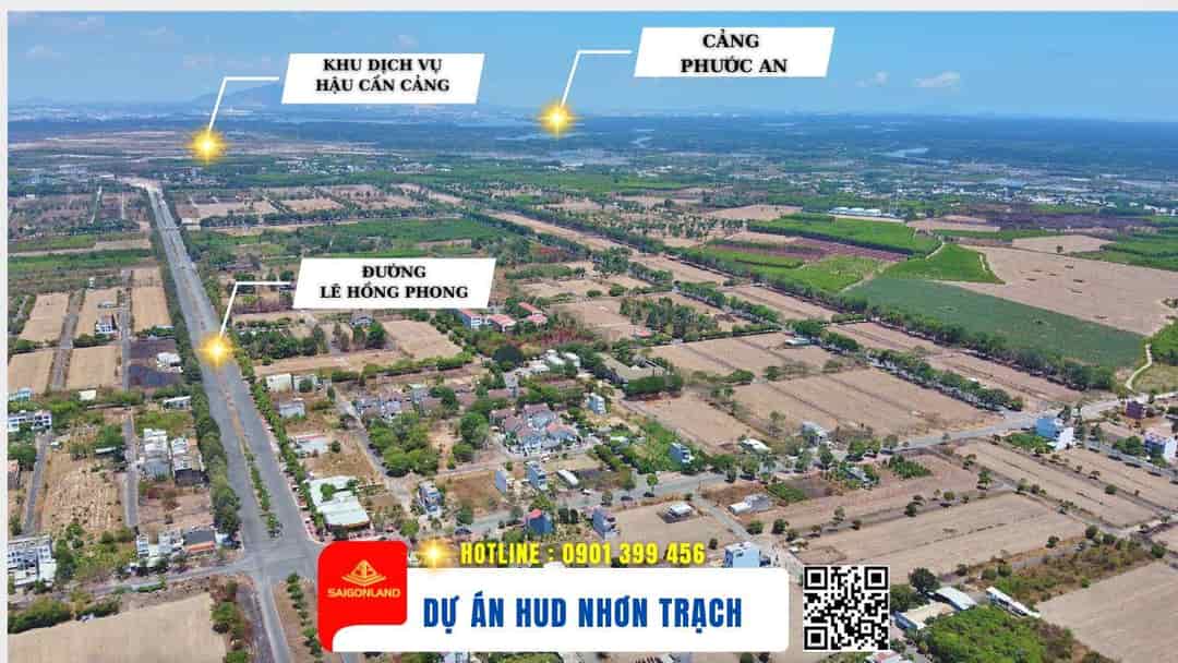 Dự án HUD và XDHN, tâm điểm đầu tư đất nền sổ sẵn tại Nhơn Trạch Đồng Nai