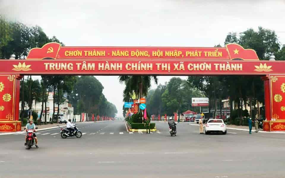 Bán đất ngay khu công nghiệp Minh Hưng, đất thổ cư, sổ sẵn, giá 300tr bao sổ