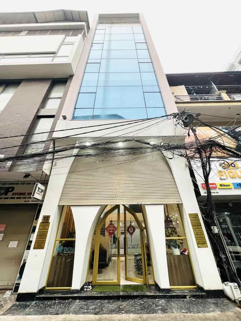 Siêu phẩm building, 8 tầng thang máy nhập, khu vip Thái Hà, ô tô tránh,vừa ở vừa cho thuê văn phòng