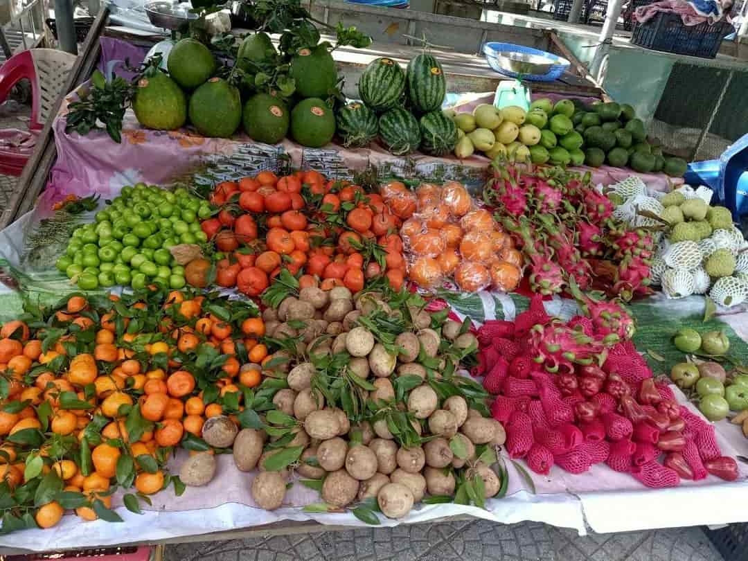 Sang nhượng sạp trái cây địa chỉ chợ quận Sơn Trà, Đà Nẵng