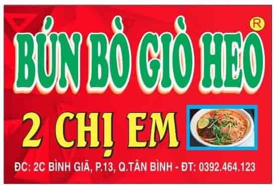 Sang nhượng quán bún bò giò heo 2 chị em ở quận Tân Bình, Hồ Chí Minh