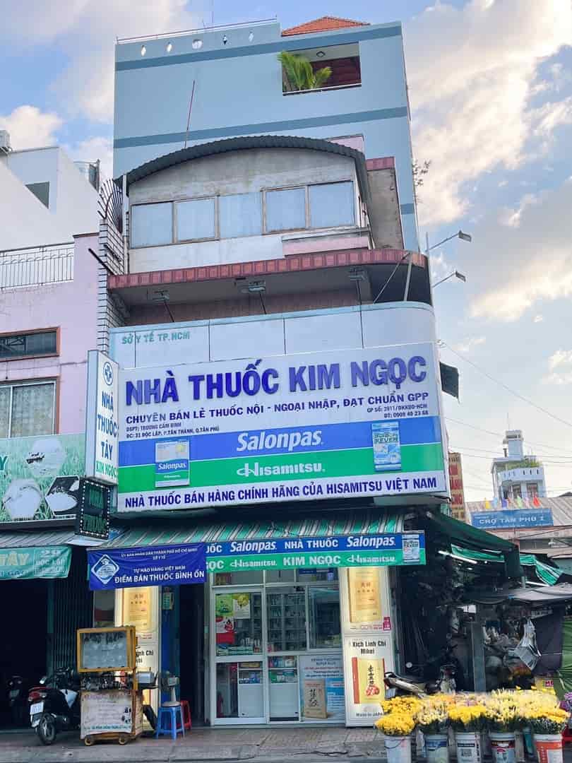 Sang nhượng nhà thuốc 31 Độc Lập, phường Tân Thành, quận Tân Phú