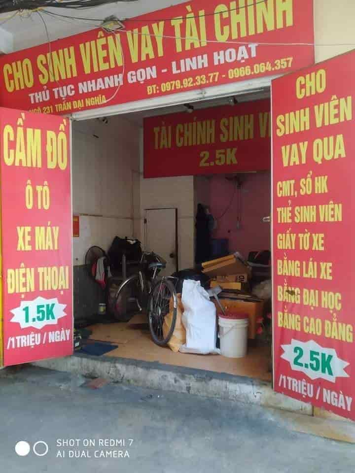 Cho thuê mặt bằng kinh doanh tại phố Trần Đại Nghĩa