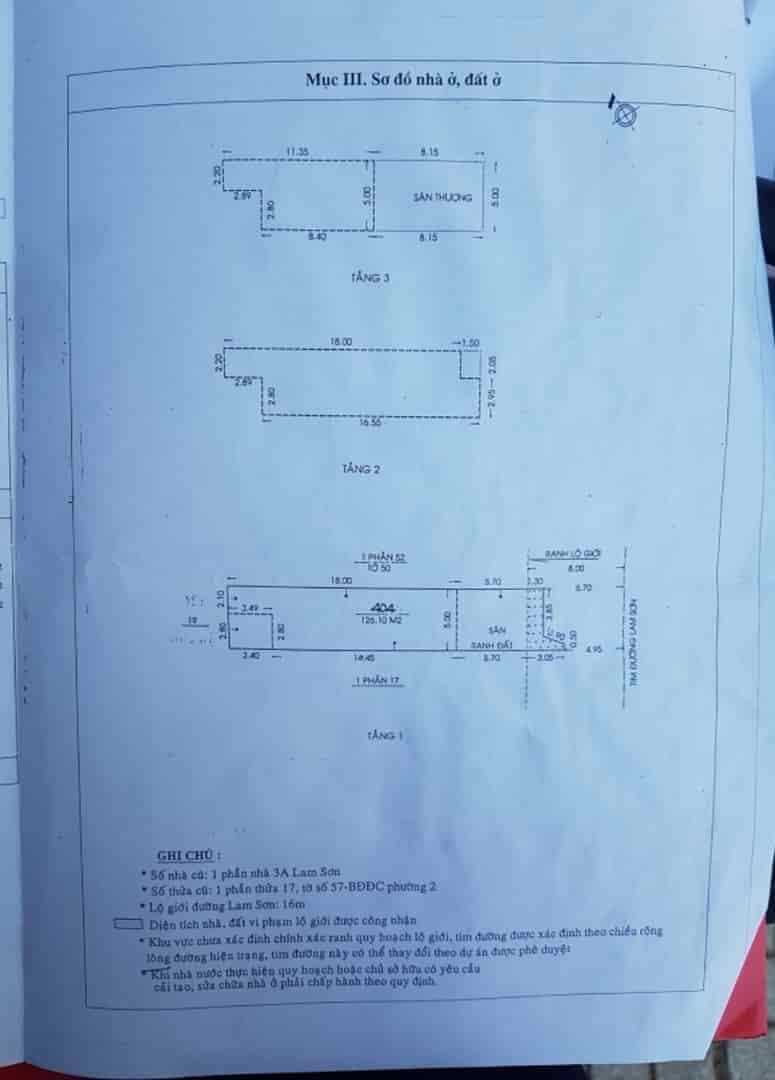 Bán nhà mặt tiền Lam Sơn, Tân Bình, 4 tầng, 72m2, 5x26m, chỉ 24.5 tỷ