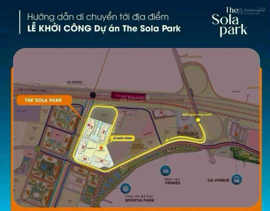 Mở bán đợt 1 Imperia SoLa Park, 1N, 2PN, DT 55m2 giá chỉ 2.1 tỷ, 2.8 tỷ full nội thất Vinhomes Smart