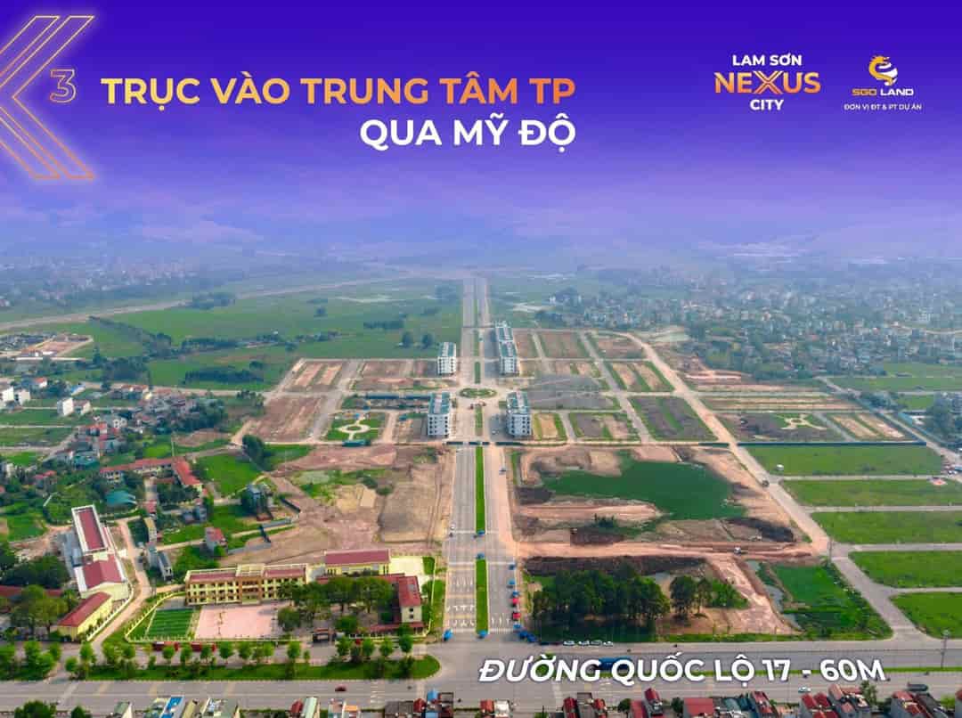 Đất nền trung tâm thành phố Bắc Giang, dự án Lam Sơn Nexus City