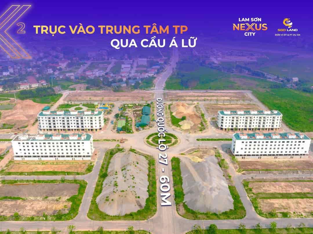 Dự án Lam Sơn Nexus City, đất nền trung tâm TP. Bắc Giang