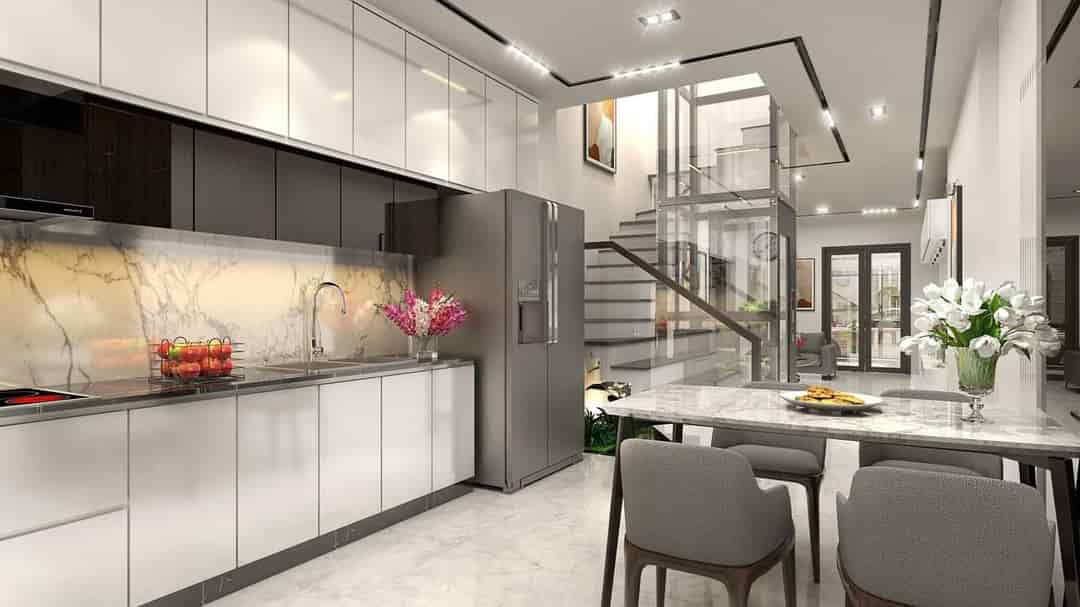 Nhà Chu Huy Mân 70m2, 4 tầng, mặt tiền 3.6m, 10.5 tỷ Long Biên, nhà đẹp, phân lô, ô tô vào nhà