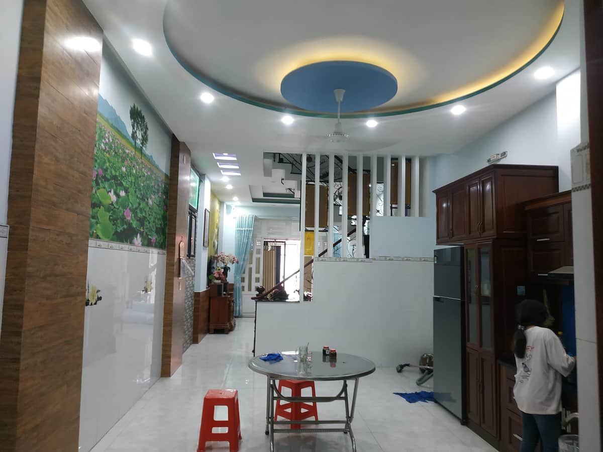 Bán nhà hẻm 8m, 60m2 bề ngang 4.5m,  dài 12m, 4 tầng đúc, 6.5 tỷ đường Quang Trung, phường 8, Gò Vấp