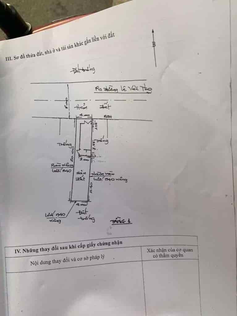 Đất 4x20m hẻm 8m Lê Văn Thọ, view công viên Làng Hoa, không lộ giới 7,6 tỷ