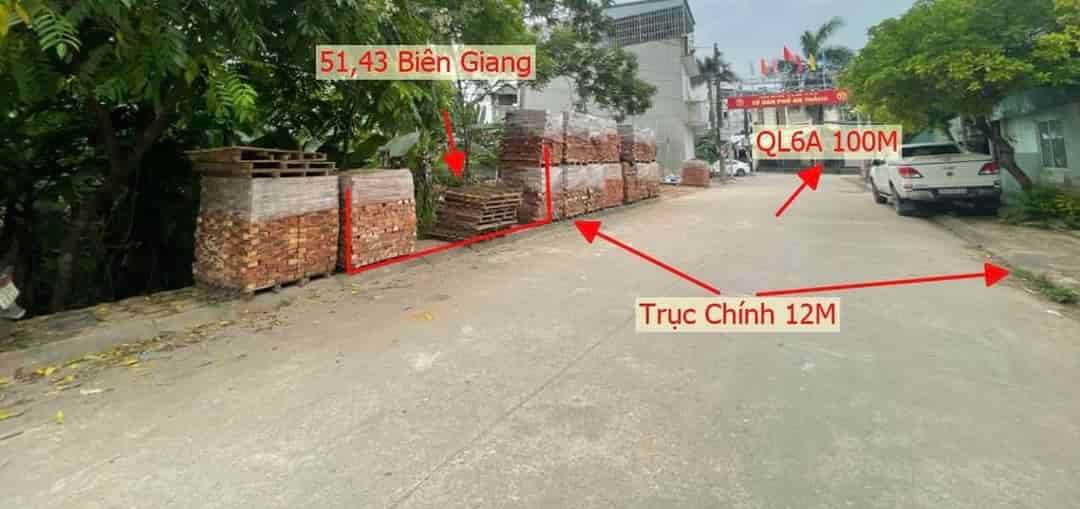 Cc gửi bán lô 51.43m2, 3.x tỷ, ô tô tránh, kinh doanh, An Thắng, Biên Giang, Hà Đông.