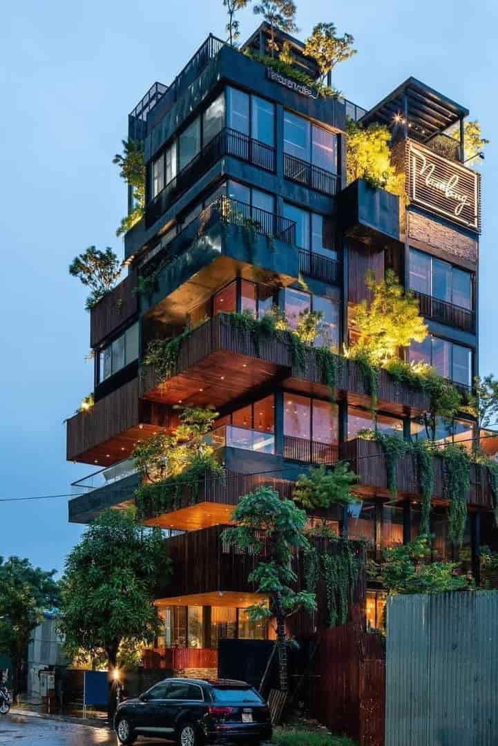 Kiệt tác nhà hàng 5*  tại Thủ Đô, siêu phẩm 7 tầng Không gian Vườn trong phố, Thanh Trì, Hà Nội, 69 tỷ