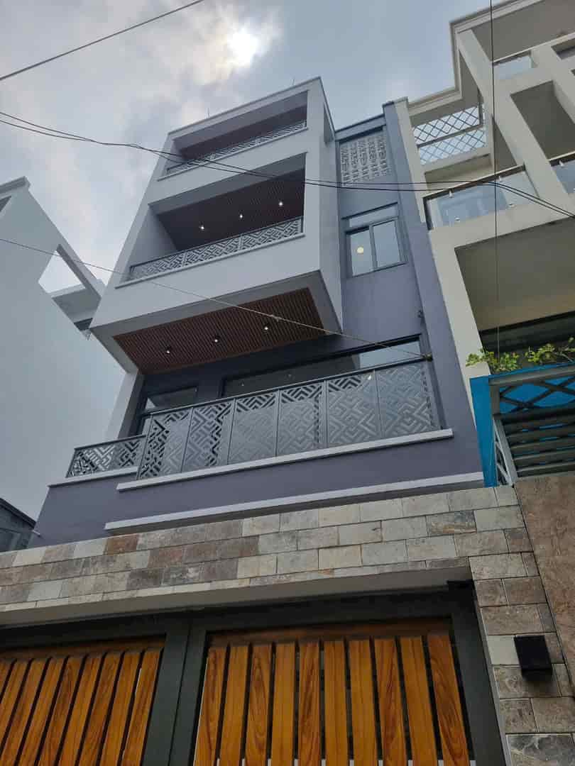 Biệt thự 4 lầu (7x20) KDC Hiệp Thành City, đường 12m Nguyễn Thị Búp, quận 12