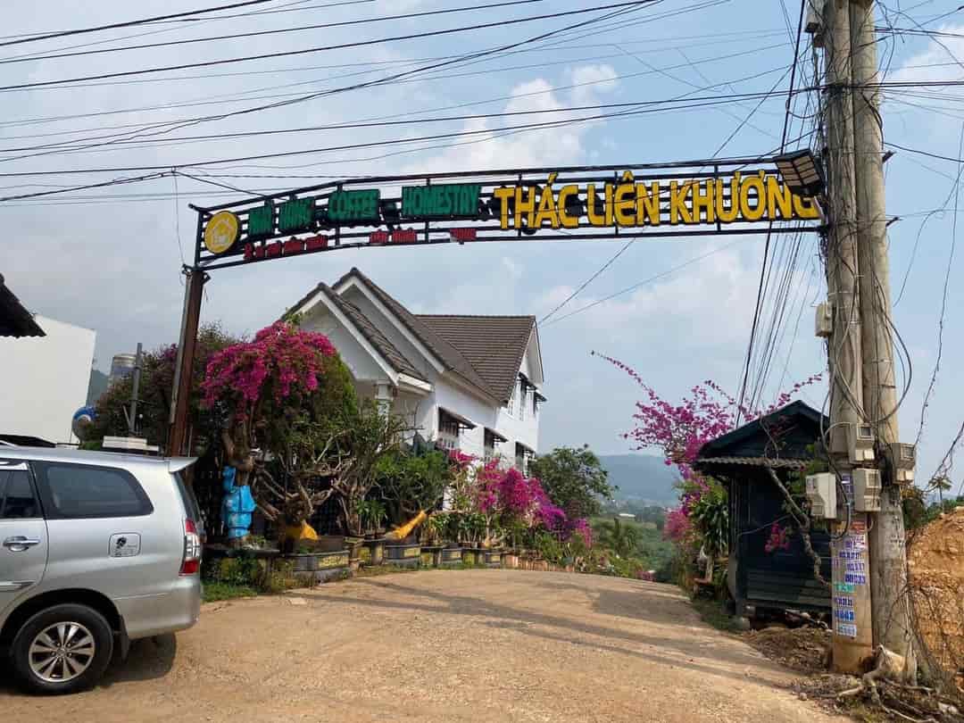 Bán 2 lô đất đối diện sân bay Liên Khương, view thác Liên Khương siêu đẹp, sổ riêng xây dựng, nở hậu 2,7t/lô