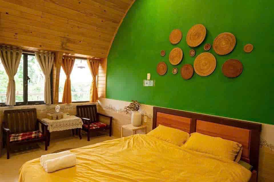 Sang homestay gỗ view núi sương mù Vạn Thành, đầy đủ gpkd pccc, 18tr/tháng, tổng 354tr