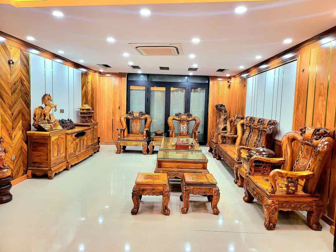 Vip Thái Hà, Đống Đa 120m, 6 tầng thang máy, gara ô tô 35 tỷ