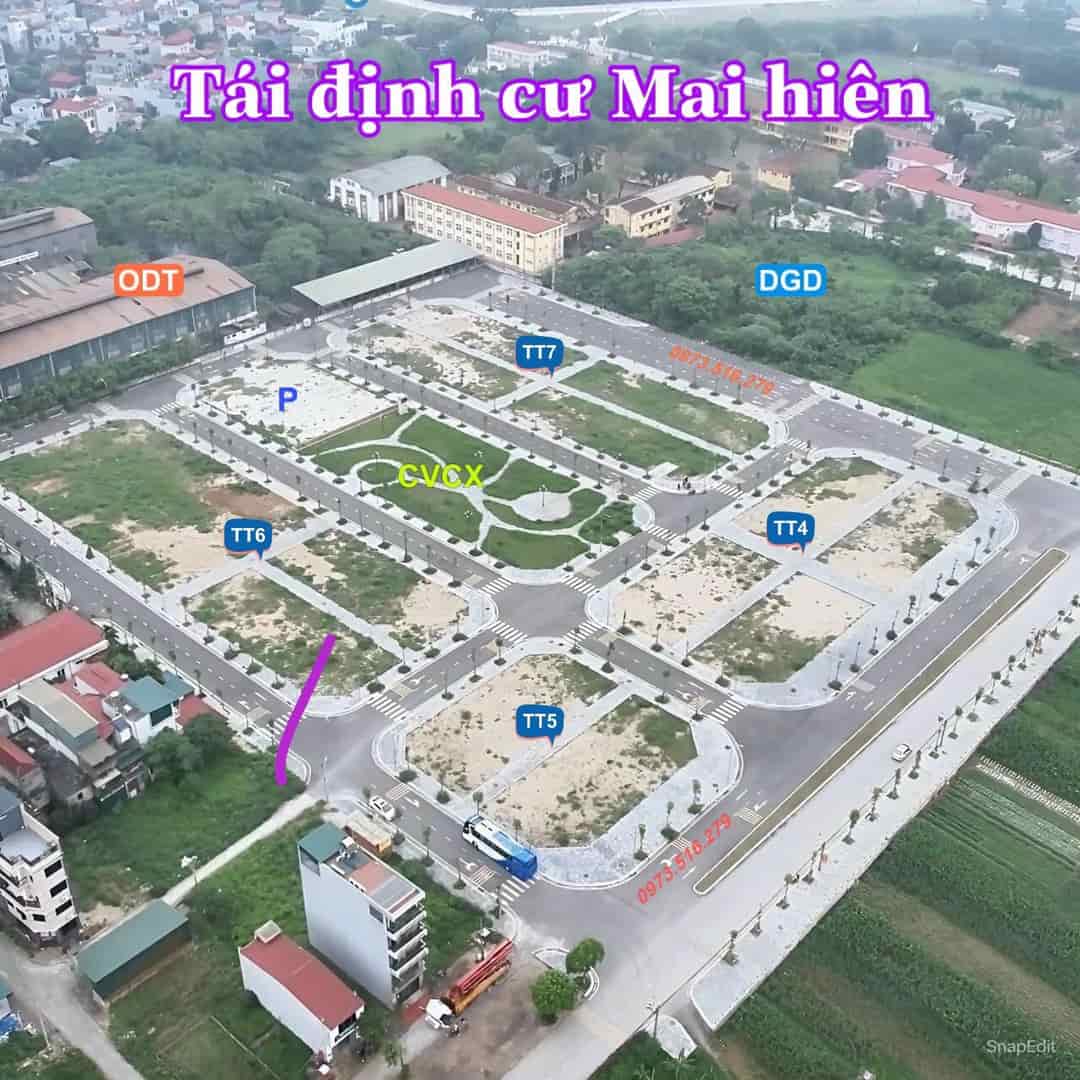 Đất đấu giá X1 Mai Hiên, Mai Lâm, Đông Anh