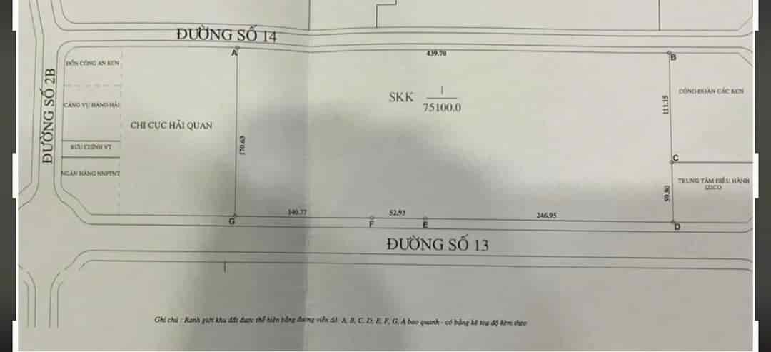 Bán đất skk 7,5ha KCN Phú Mỹ, Bà Rịa Vũng Tàu giá 230 tỷ, 123$/m2