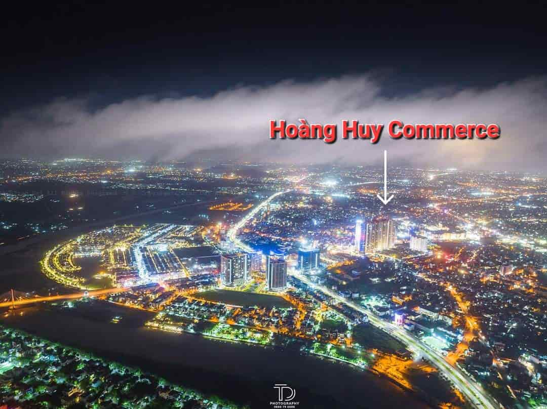 Căn hộ Hoàng Huy Commerce, Lê Chân, Hải Phòng 62m2, 2N, 2VS