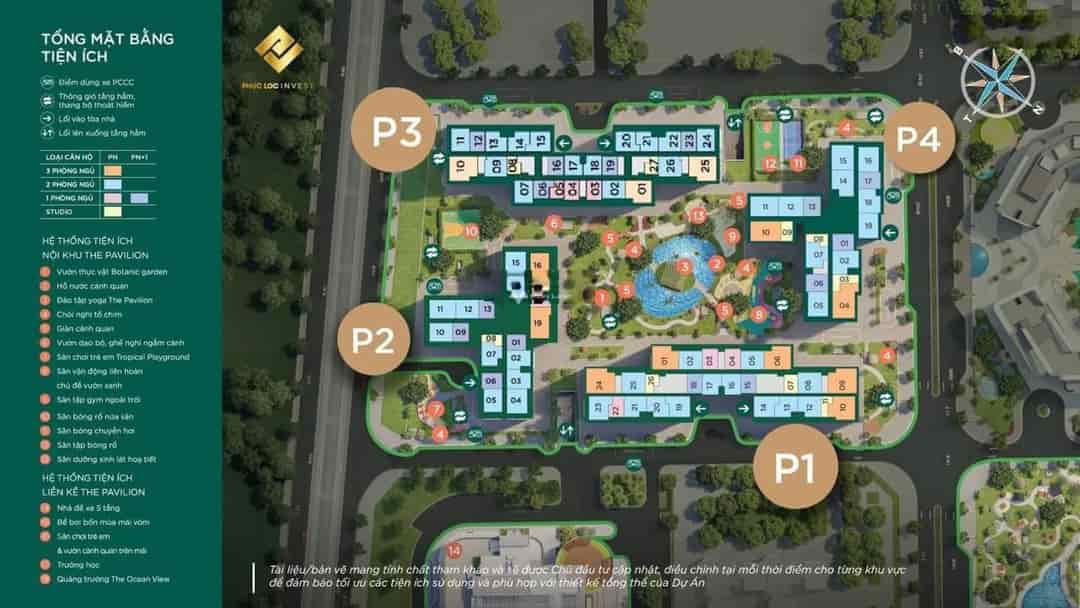 Chính chủ bán gấp căn góc 2 ngủ toà Pavilion, Vinhomes Ocean Park, giá 3.1 tỷ