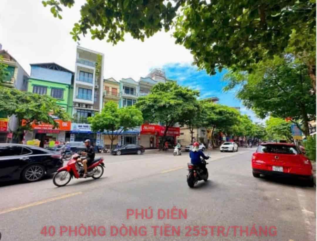 Tòa CHDV Phú Diễn 40 phòng mới tinh, 103m2 x 9 tầng, dòng tiền 255 tr/tháng