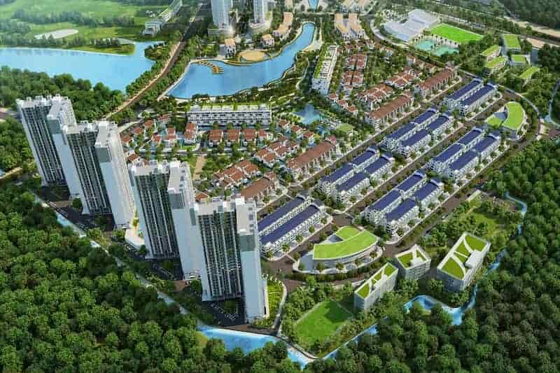 Nhà phố Ecopark, lô góc 3 mặt thoáng, dt 226m2 5 tầng mặt tiền 18m giá 82 tỷ 5