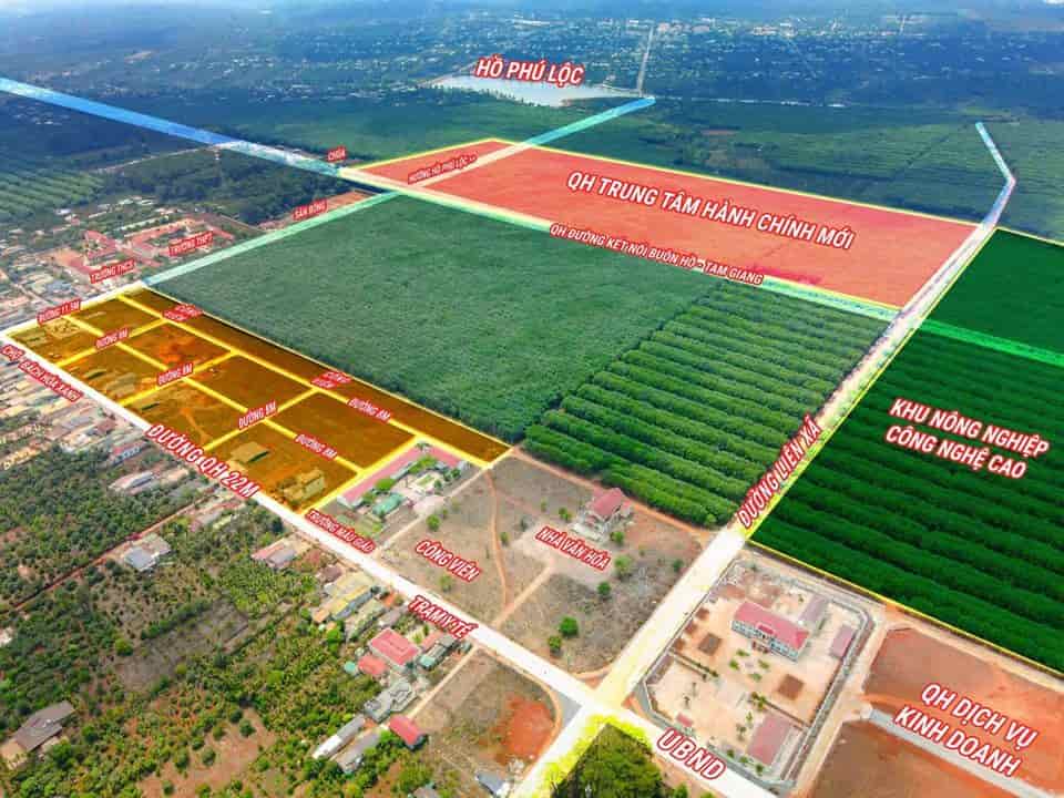 Đầu tư đất nền Đắk Lắk, lựa chọn thông minh, đất nền kdc Phú Lộc, 132m2, giá chỉ từ 600tr
