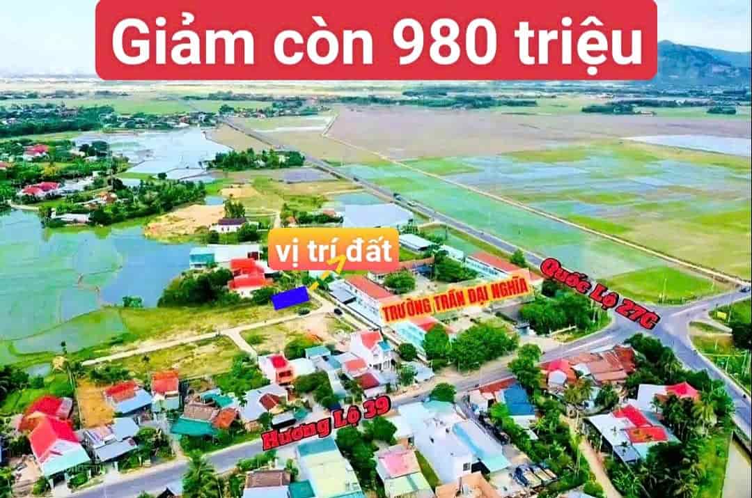 Bán đất thổ cư Diên Hòa Diên Khánh, nằm đường dân sinh 8m, sau lưng trường THCS Trần Đại Nghĩa