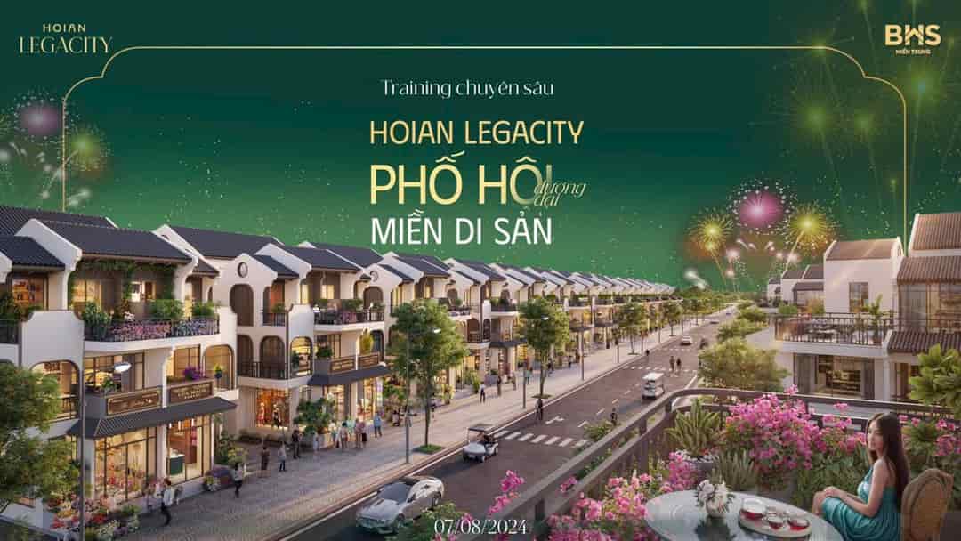 Hội An Legacity địa thế vàng son phố mới bên thềm phố cổ