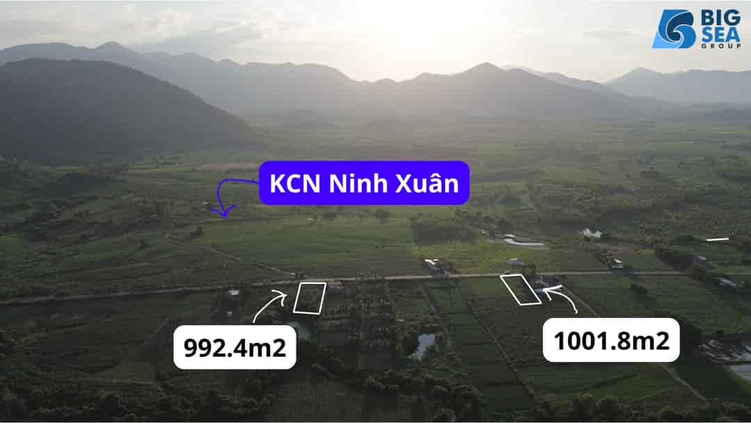 Bán 2 lô đất đẹp khu kinh tế Nam Vân Phong, Ninh Hòa, Khánh Hòa