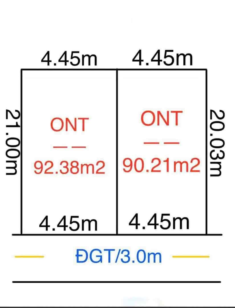 Bán đât dân Mễ Sở Văn Giang gần Hồ dện tích 90 mặt tiền 4.5 đường ô tô 7 chỗ thông