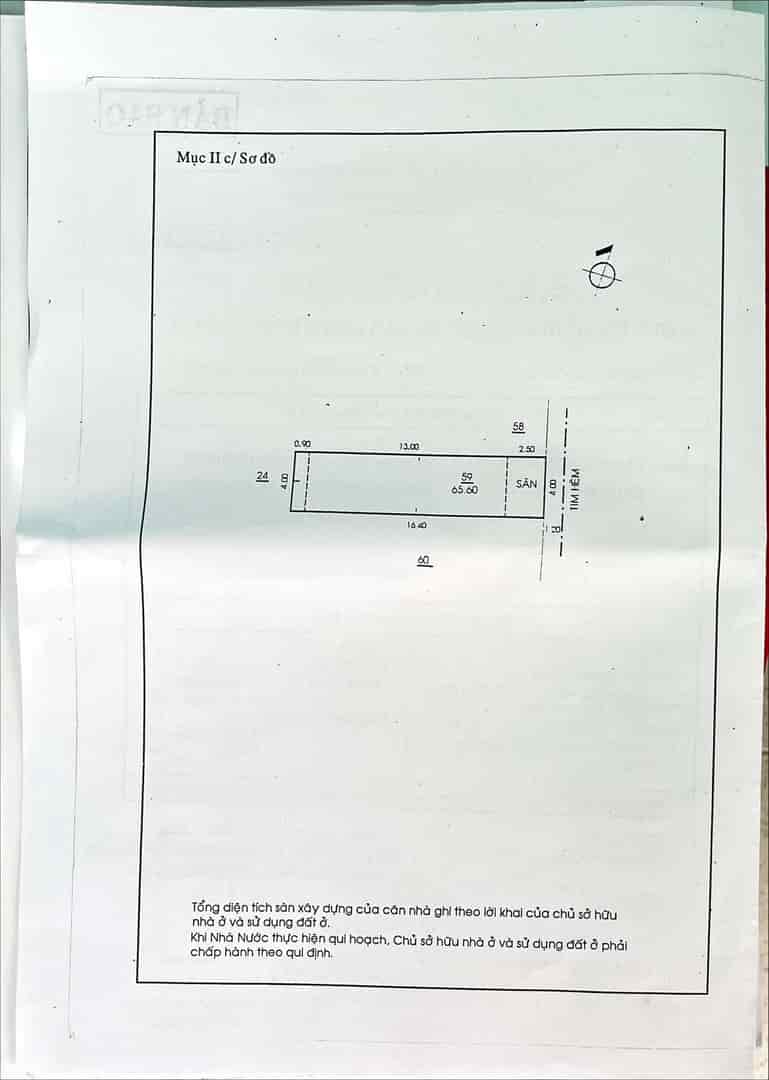 Chỉ 10m ra Dương Thiệu Tước Tân Phú - 66m2 Chỉ 4,85 tỷ