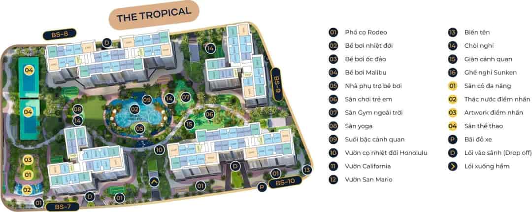 Hàng độc quyền cđt 2pn 67m2. phân khu The Tropical, ngay sát TTTM Vincom, tặng 2 suất học bổng VinSchool