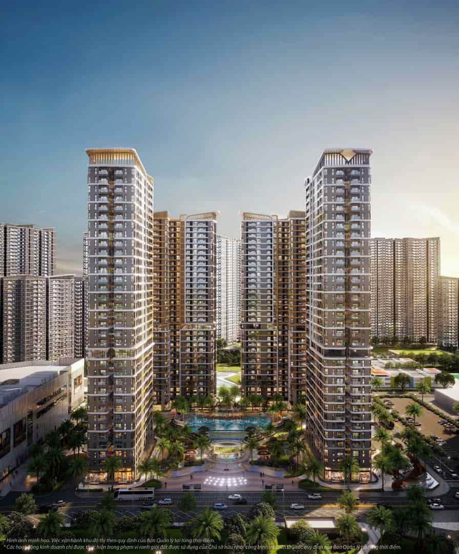 The Opus One, tác phẩm nghệ thuật của cuộc sống, thăng hoa giữa lòng Vinhomes Grand Park