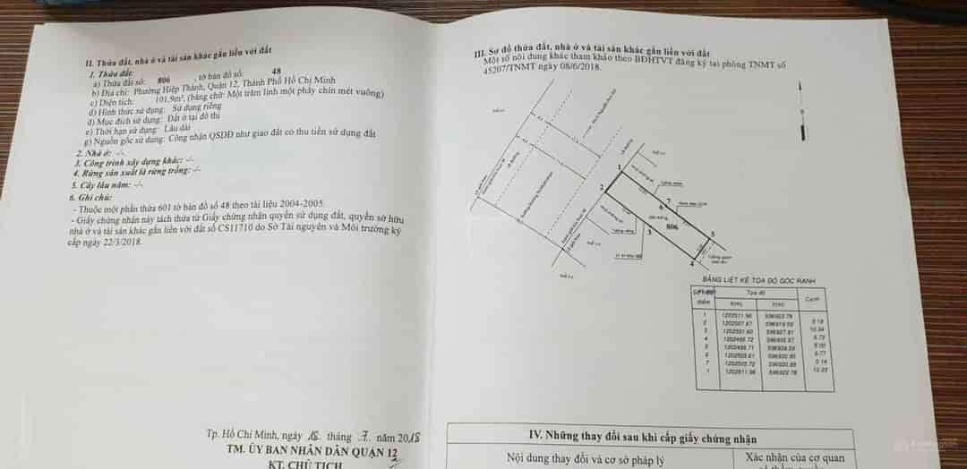 Bán nhà cấp 4 mặt tiền Dương Thị Mười, quận 12, giá chỉ 10.2 tỷ