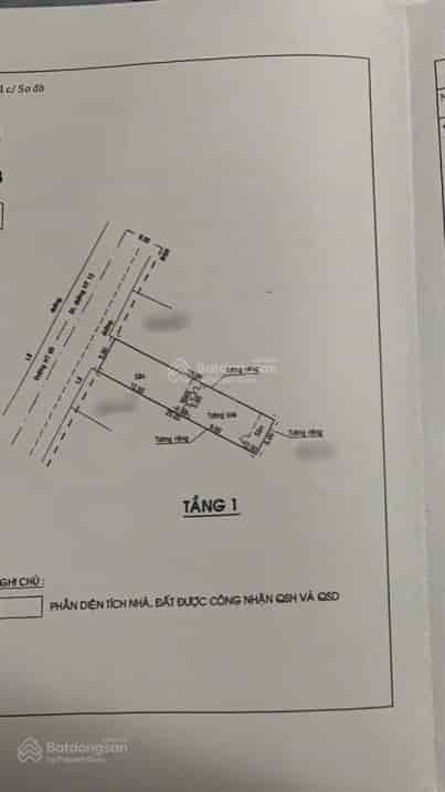 Bán nhà mặt phố 5x25m giá 6,25 tỷ  tại đường Hiệp Thành 12, Quận 12,